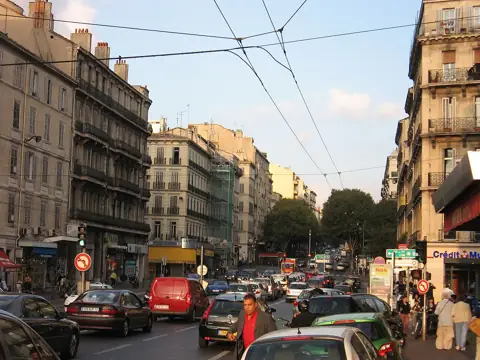 Le boulevard Baille, Marseille 5e
